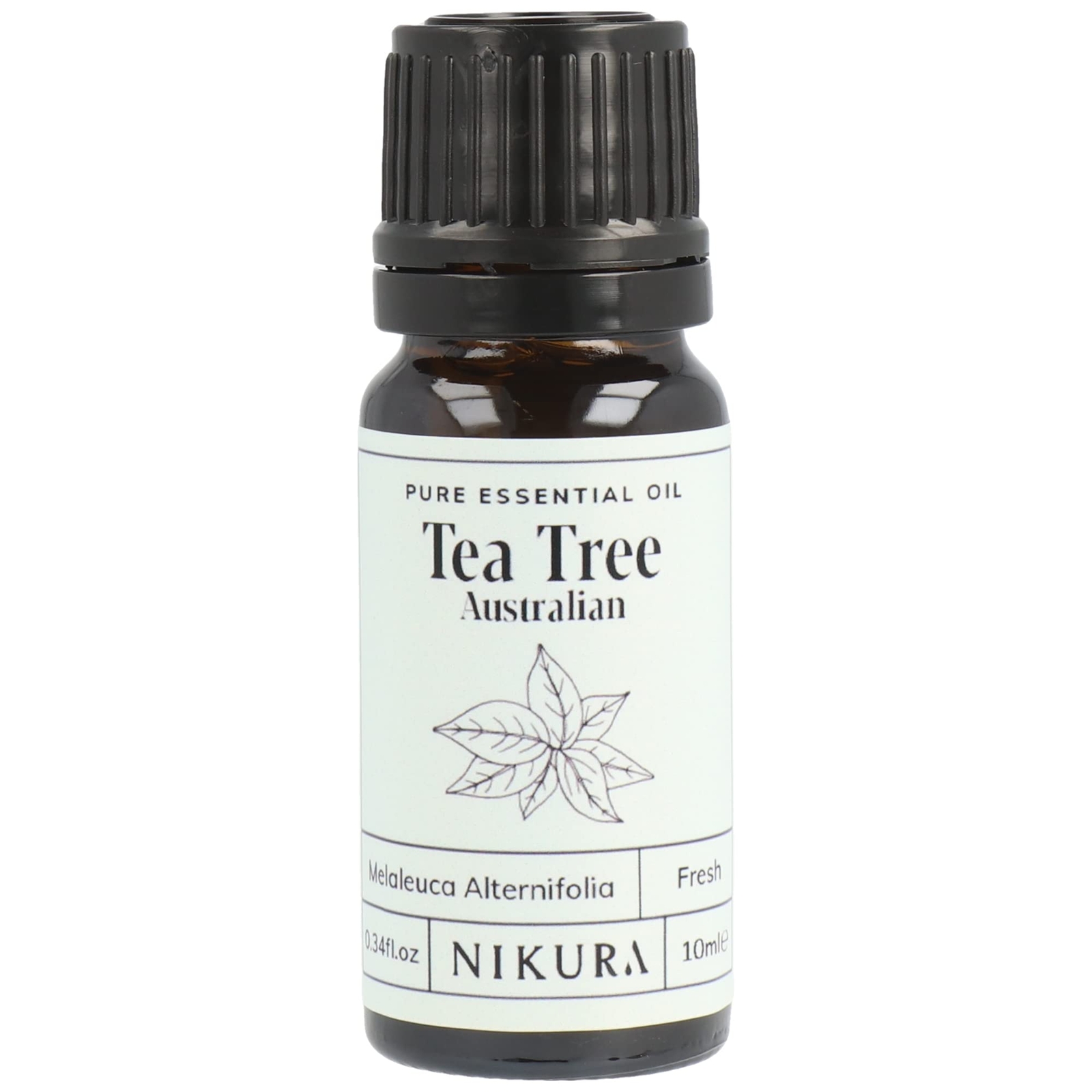 Nikura Pure Australian Tea Tree Essential Oil for Skin, Nail Fungus, Face, Hair,