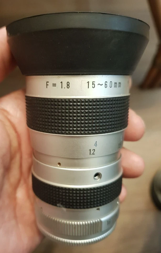 JAPAN JVC tv zoom f1,8 15-60 original case No.730885 - Image 4 of 4