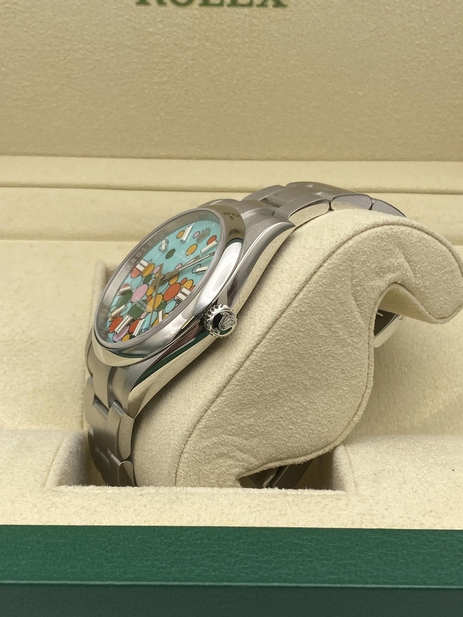 Rolex 124300 Oyster Perpetual 41mm Custom Celebration + Original