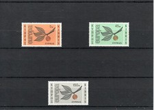 TIMBRE CHYPRE EUROPA 1965 N°250/252 NEUF** MNH