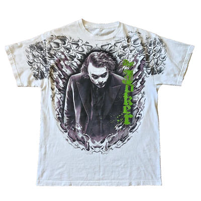 Vintage Y2K The Dark Knight Batman Joker Heath Ledger Movie Promo 