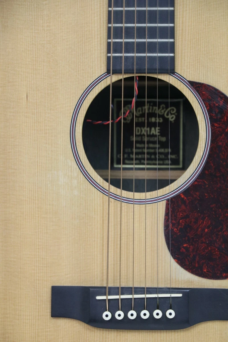 MARTIN & CO DX1AE Acoustic Electric Spruce Guitar with Soft Case