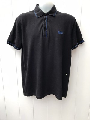 hugo boss polo shirt size large