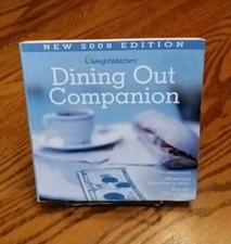 Rare Weight Watchers 2009 Points Program "Dining Out Companion" Edition Book EXC