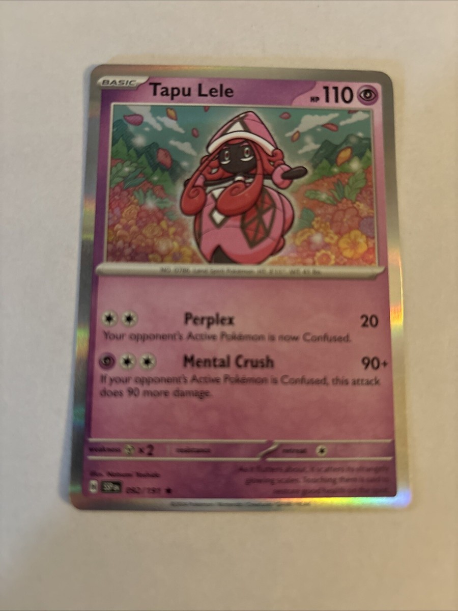 Tapu Lele 092/191 Sv08: Surging Sparks Holo | eBay
