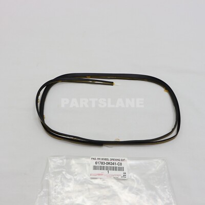 61783-0K041-C0 Toyota OEM Genuine PAD, REAR WHEEL OPENING
