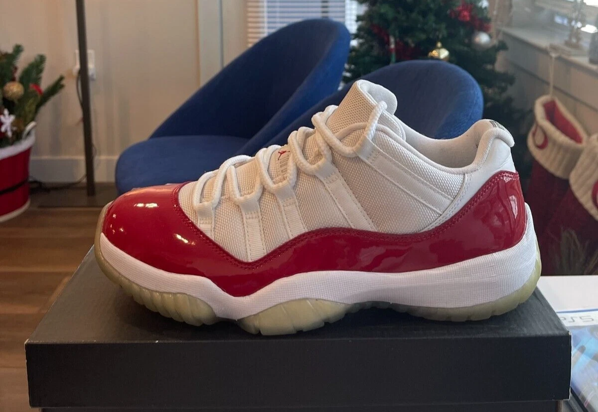 Jordan retro 11 store low cherry red