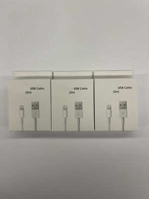 6ft USB Cable For Apple iPhone Fast Charger Sync 6 7 8 X XS XR 11 12 13 14 iPad