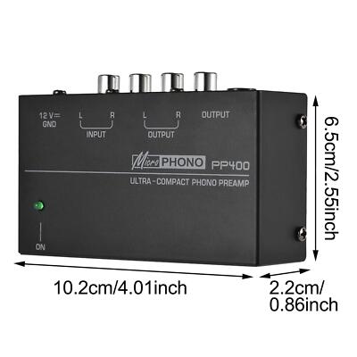 Pré Ampli Phono Pour Platine Vinyle Amplificateur Audio Domestique