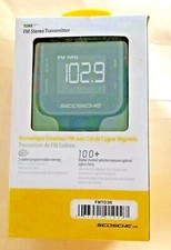 Scosche FMTD3R Digital FM Transmitter with Flex Neck and Digital Display OPENED