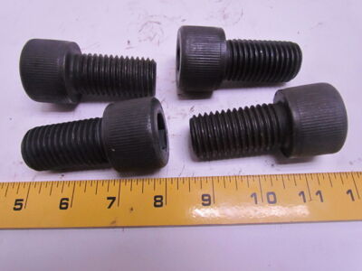 1-8 x 2'' Inch UNC Socket Head Cap Screw Bolt Lot of 4