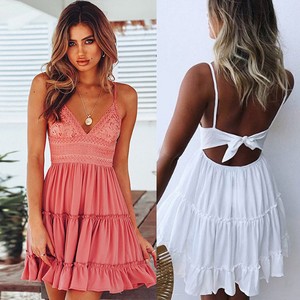 robe de plage dos nu