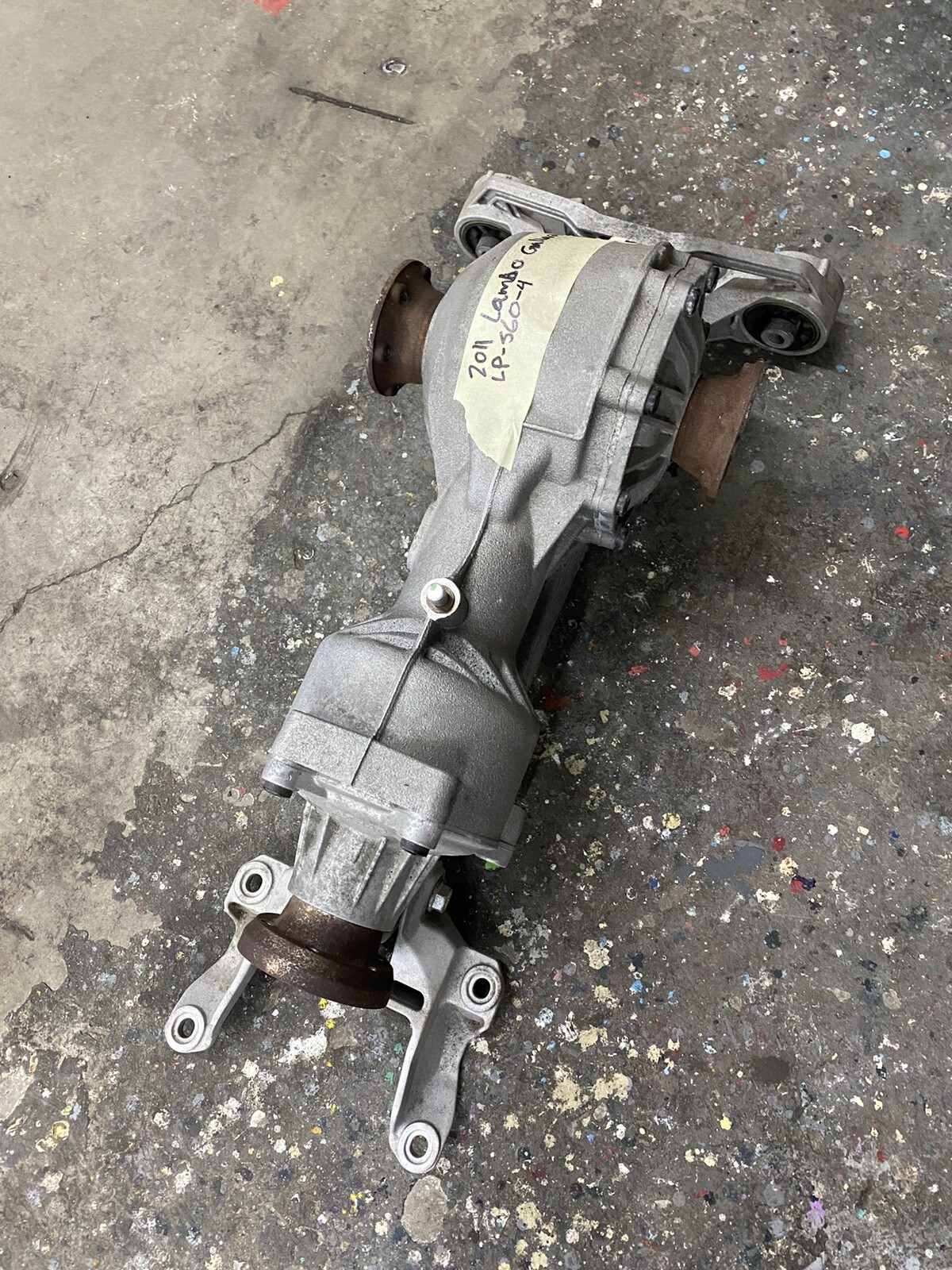 Lamborghini Gallardo Audi R8 Front Differential 0AZ409149 AWD Transmission Used