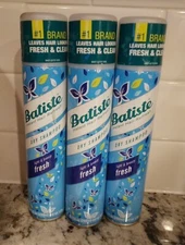 3 Pack   Batiste Dry Shampoo Light & Breezy Fresh 6.73 oz Each
