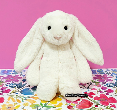 【新品・未使用】 Bashful Cream Bunny M Jellycat BASHFUL CREAM BUNNY - Medium 12