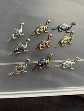 2 Different Type Of Colorful Dinosaur 20 Charms