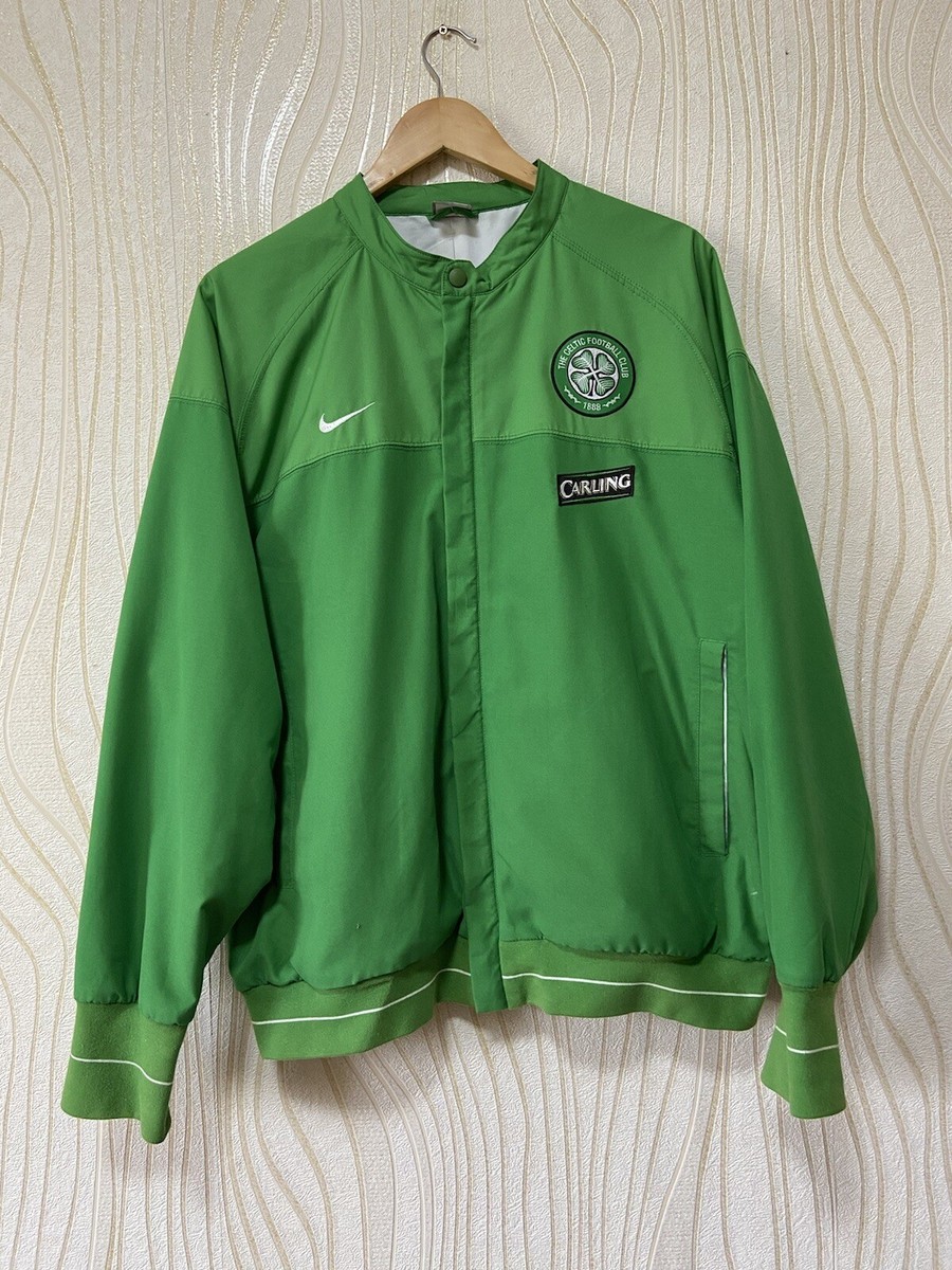 CELTIC 2008 2009 FOOTBALL SOCCER LINE UP TRACK TOP JACKET NIKE