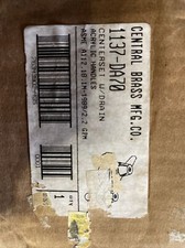 Central Brass 1137-DA70 ACRYLIC HANDLE CHROME Vintage