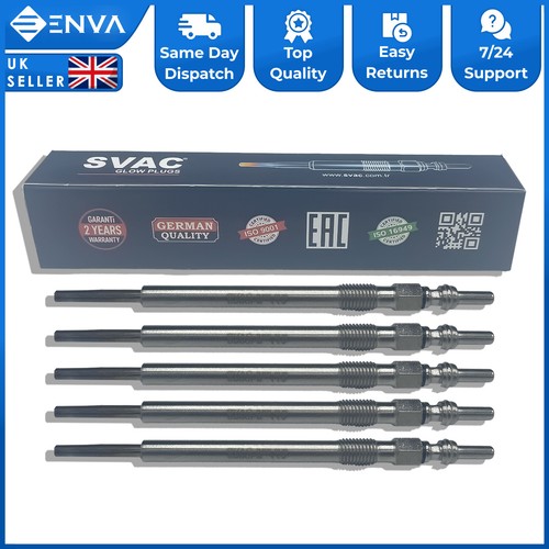 5X Heizungsglühkerzen für Land Rover Discovery Mk3 Mk4 2.7 TD Range Rover 1354289 - Bild 1 von 8