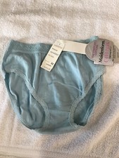 Maidenform Smooth And Stretchy Cotton  Lace Hipster Bikini Panties OSFA 4-7 USA