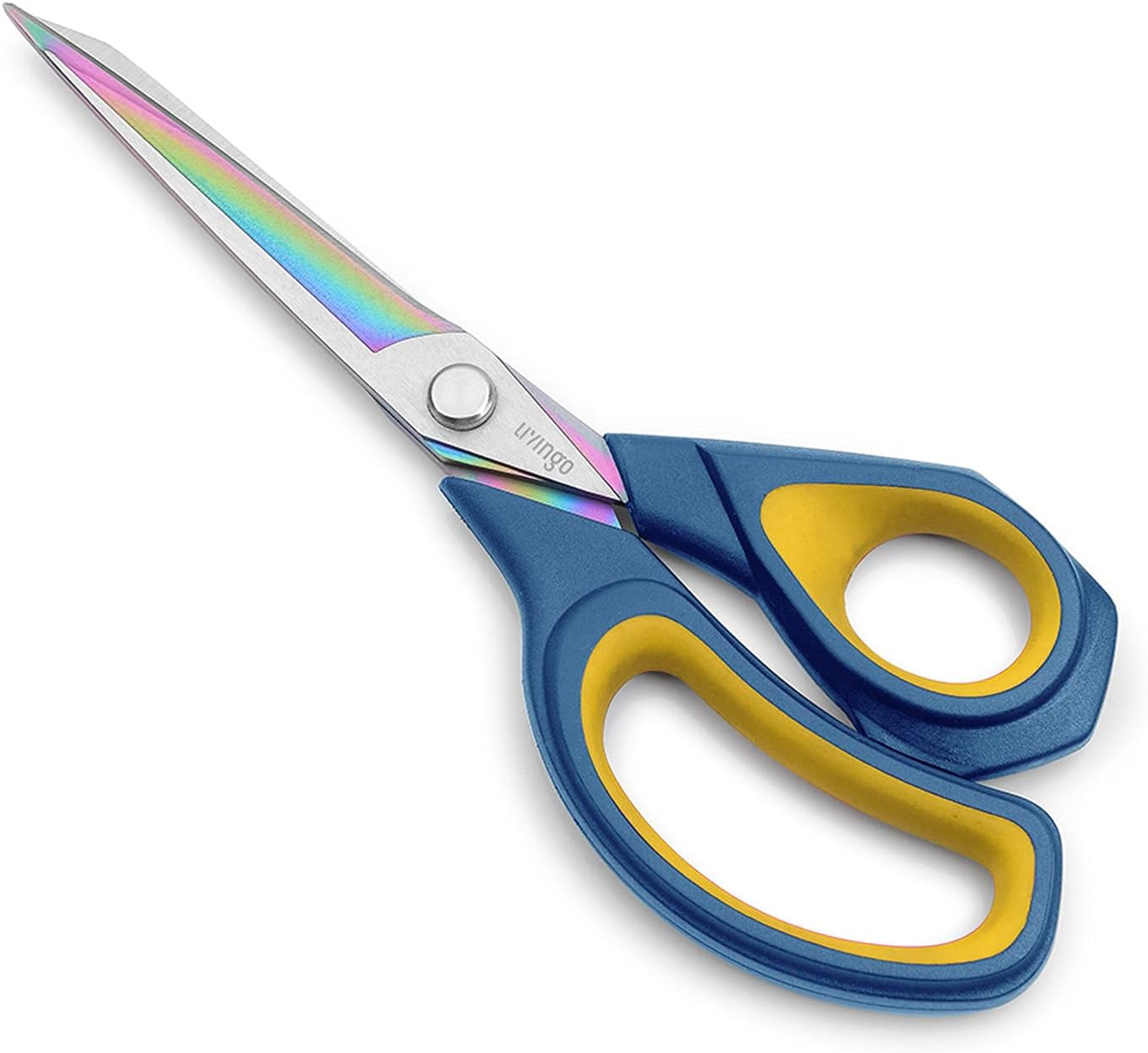 9.5” Premium Fabric Scissors, Heavy Duty All-Purpose Titanium Coating Forged Sta