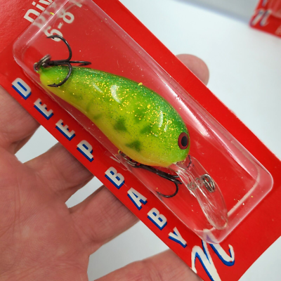 Leurre De Pêche Vintage Norman Baby N Crankbait - Prism Reflect - Pêche En Eau Douce