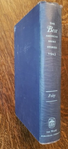 "The Best American Short Stories 1943" Edi by Martha Foley Vtg 1945 2nd Print Hc - Picture 12 of 12