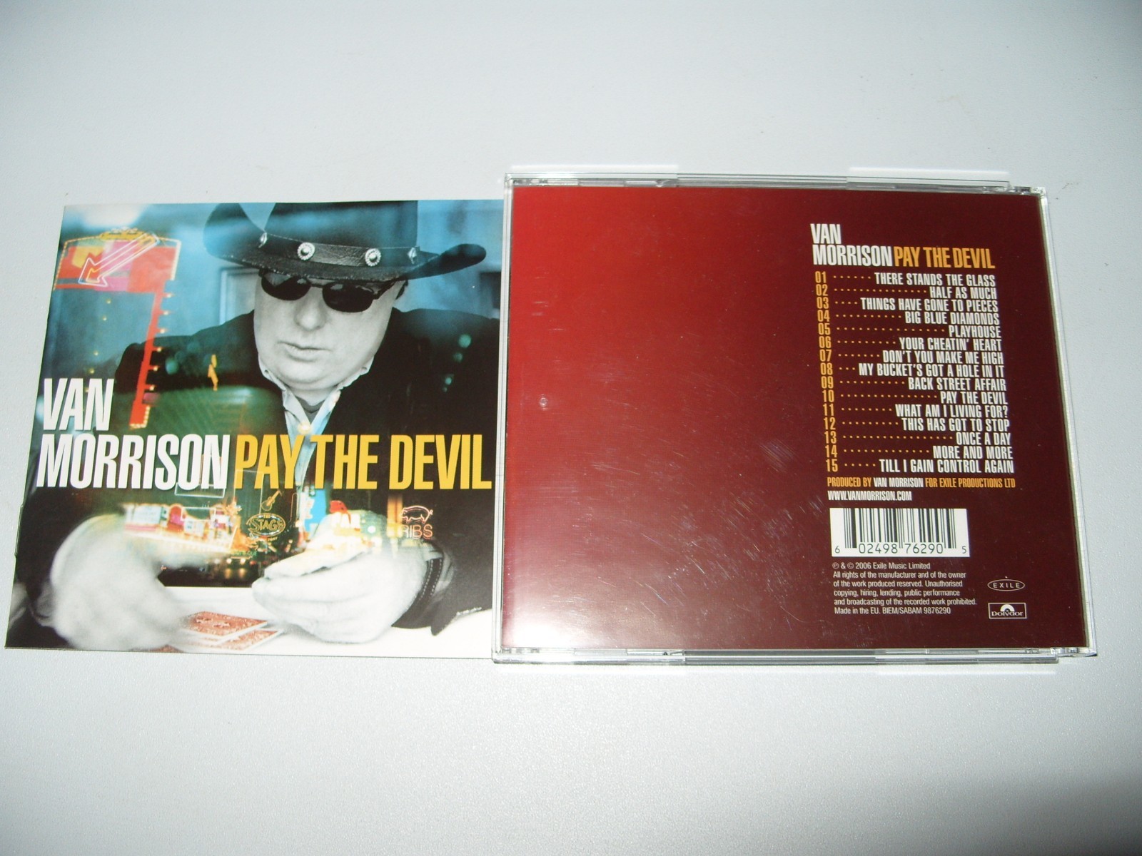 Van Morrison  Pay the Devil (2006) cd 15 Tracks Excellent Condition. (B3)