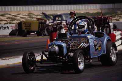 Blechschild 573045 Hot Rods wie dieser Pionier im Drag Racing Sport A4 1