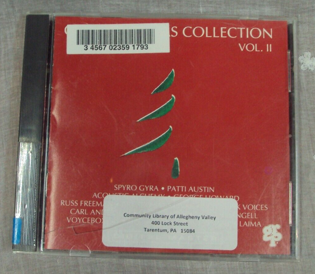 GRP Christmas Collection, Vol. 2 & Vol 3- Various Artists (CD, 1991, GRP  (USA)