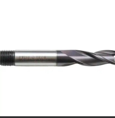 SwissTech 8,00 mm HSS-Co 8 % 3 Flöten Schweißschaft Schlitzbohrer SWT-163-3338A Neu