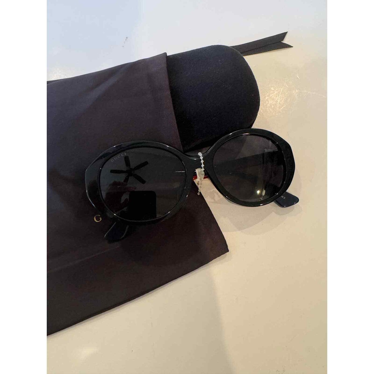 Gucci Round Web Black Sunglasses - Authentic GG0279SA GUCCI ROUND WEB SUNGLASSES GG0279SA BLACK | eBay main image 2