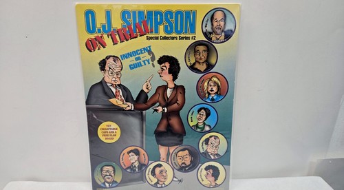 OJ Simpson On Trial Special Collector Series 2 Milk Caps Pogs Neu & Versiegelt! - Bild 2 von 7