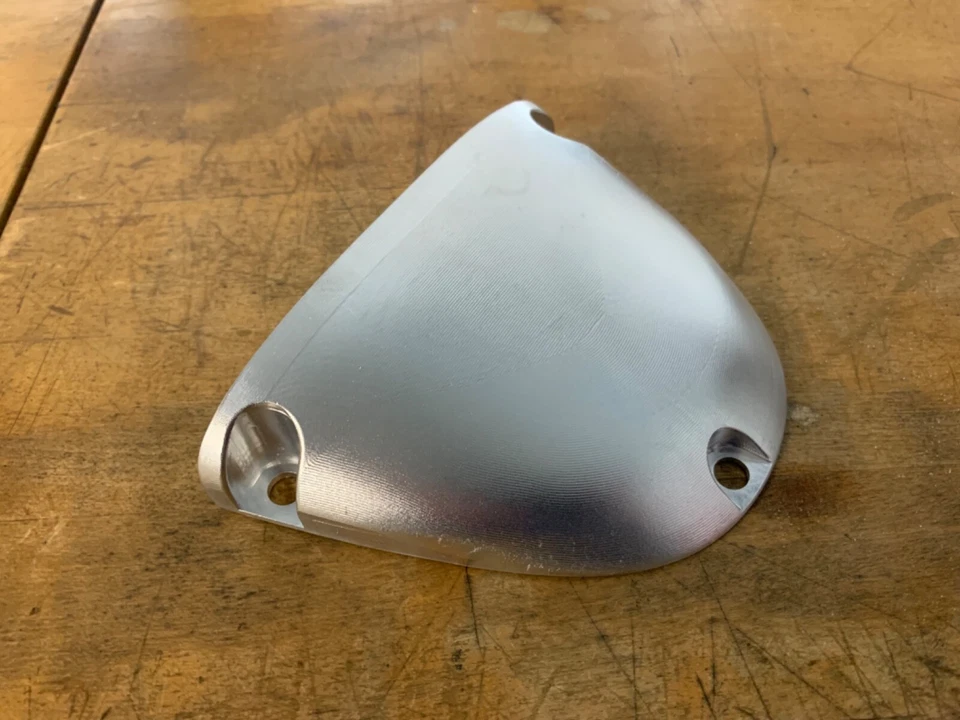 Yamaha Ty175 Oil Pump Cover CNC Machined - Image 2 of 3