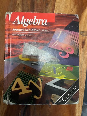Algebra: Structure and Method, Book 1 - Hardcover