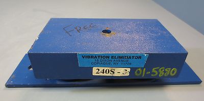 Vibration Eliminator Co. Neoprene Isolator Model 240S-3 1100 lb Rated Load 