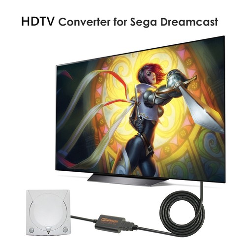 Dongle adaptateur compatible HDMI pour Console Sega Dreamcast, compatible NTSC 4 - Imagen 8 de 11