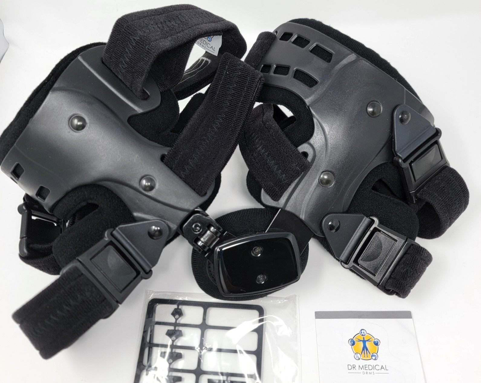 Dr Medical KB-138L The OA Reliever Universal Knee Brace Support Left Knee Black