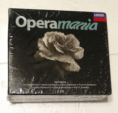 Operamania London 5 CD Box Set Oct-2002 NEW SEALED