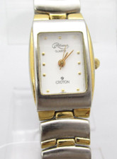 Women's Reliance By Croton Quartz Analog 20mm Dial Causal Square Watch E34 