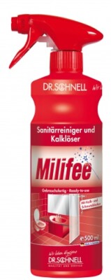 Dr. Schnell Milifee - Gebrauchsfertiger Sanitärreiniger und Kalklöser 500ml Sprü