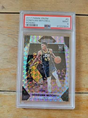 2017-18 Panini Mosaic Donavan Mitchell Rookie Prizm