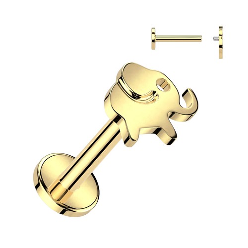 IMPLANT GRADE TITANIUM Tragus Bar Cartilage Earring Internally Threaded Stud G23 - Picture 65 of 115