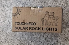 SUNSTONE Solar Rock Lights (2-Pack)