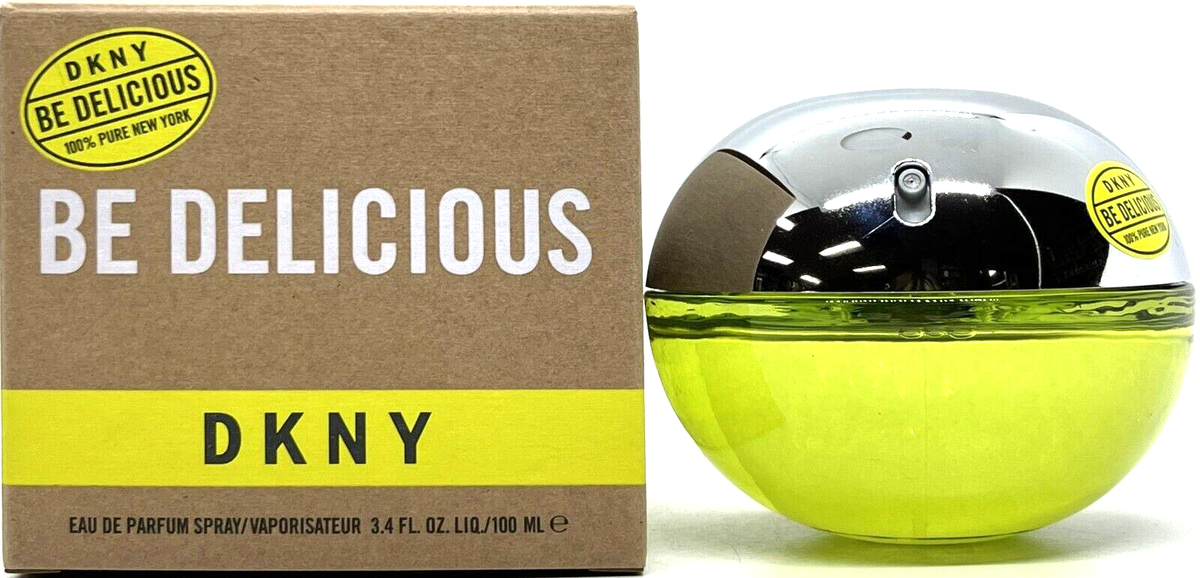 DONNA KARAN NEW YORK DKNY BE DELICIOUS EAU DE PARFUM SPRAY 3.4 Oz