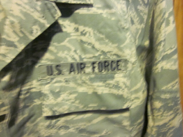 US Air Force Utility Coat Green Camouflage Uniform Shirt
