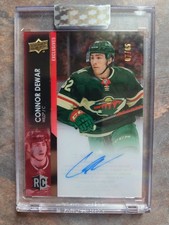 Connor Dewar 2021-22 Upper Deck Clear Cut Rookie Exclusives /65