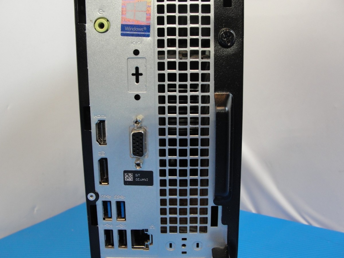 Dell Optiplex 3060 SFF i5-8500 3.00GHz 8GB Ram 128GB M.2 NVME SSD