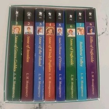 Complete Series Set ANNE of GREEN GABLES 1-8 Box Set L. M. Montgomery Lot