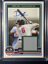 Daniel Susac 2023 USA Baseball Stars and Stripes AUTO Relic /200 #89 Giants
